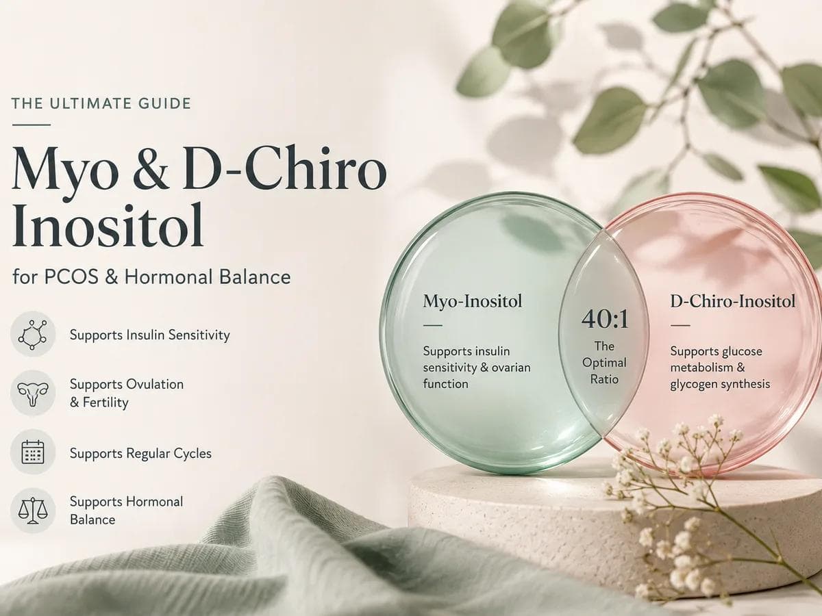 Myo & D-Chiro Inositol: The Ultimate Guide for PCOS & Hormonal Balance article image