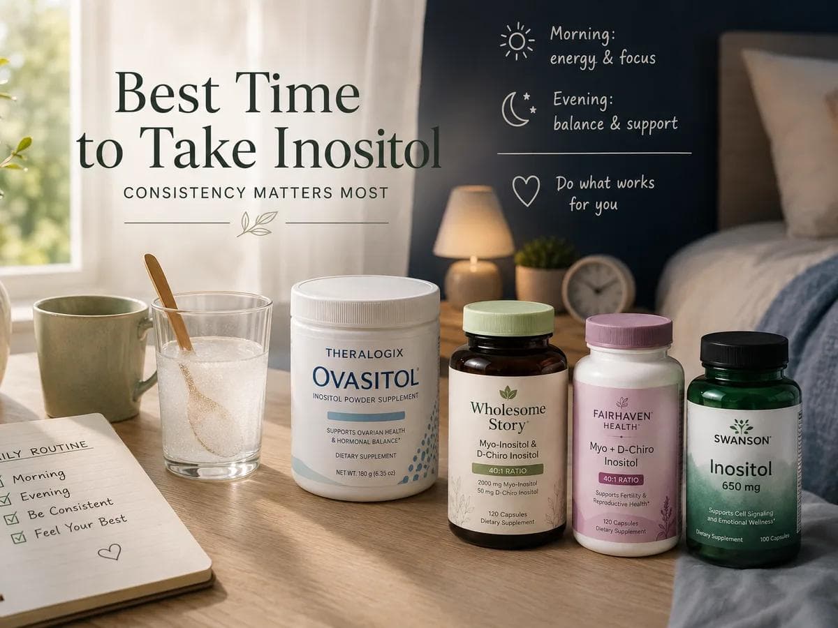 Best Time to Take Inositol: Morning or Night? article image
