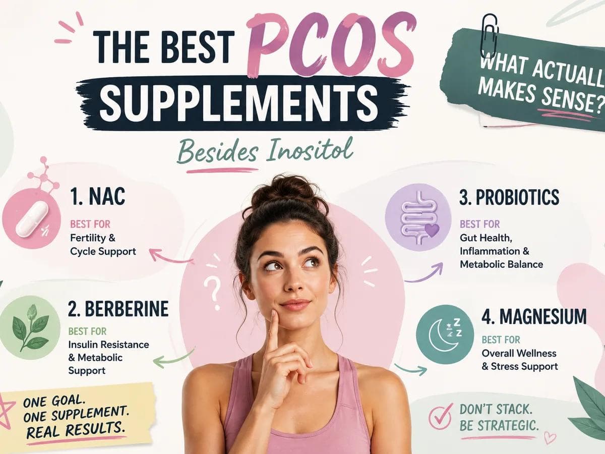 Best PCOS Supplements Besides Inositol: What Actually Makes Sense? article image