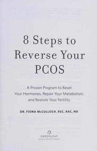 8 Steps to Reverse Your PCOS book cover